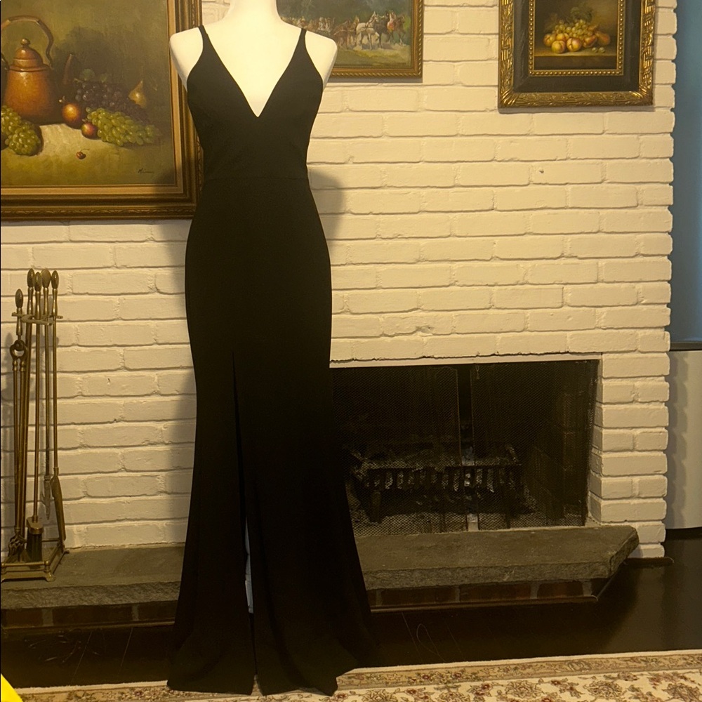 Black gown